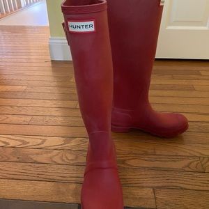 Tall rain boots